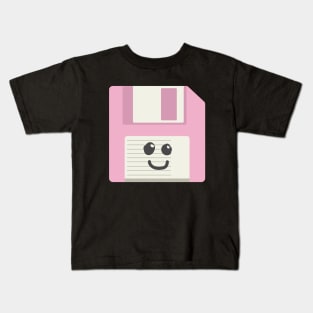 Retro Vintage Aesthetic Floppy Disk | Inspired Designs Kids T-Shirt